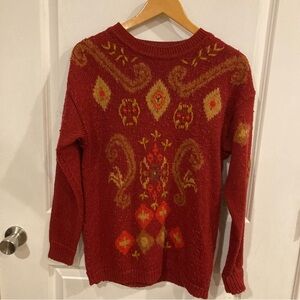 Vintage Mohair Wool Grandpa‎ Sweater Size Small